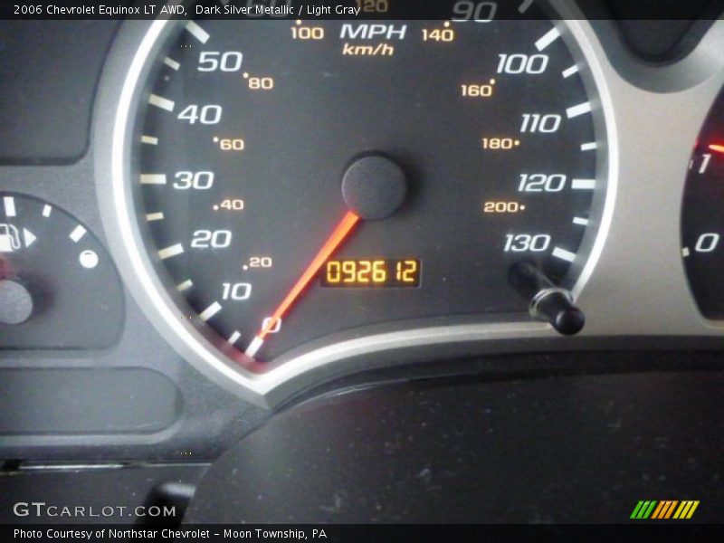 Dark Silver Metallic / Light Gray 2006 Chevrolet Equinox LT AWD