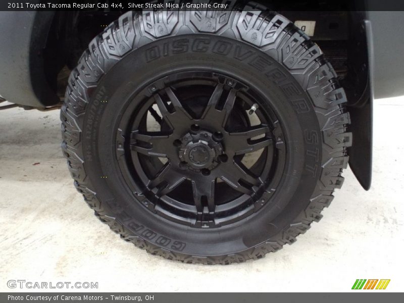 Silver Streak Mica / Graphite Gray 2011 Toyota Tacoma Regular Cab 4x4