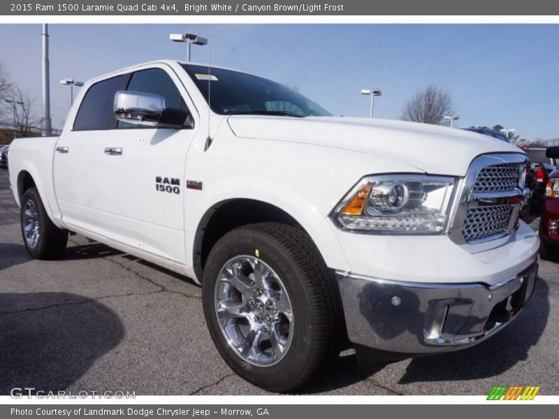 Front 3/4 View of 2015 1500 Laramie Quad Cab 4x4