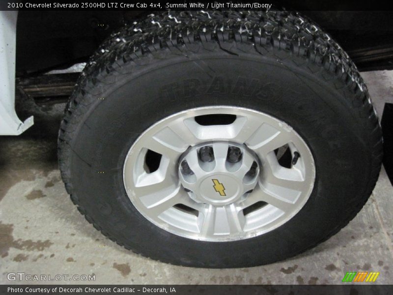 Summit White / Light Titanium/Ebony 2010 Chevrolet Silverado 2500HD LTZ Crew Cab 4x4