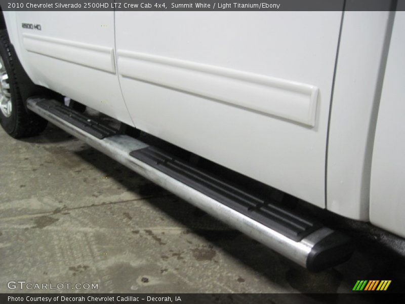 Summit White / Light Titanium/Ebony 2010 Chevrolet Silverado 2500HD LTZ Crew Cab 4x4
