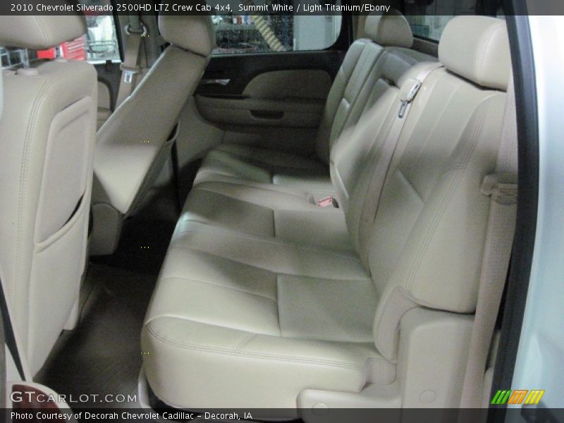 Summit White / Light Titanium/Ebony 2010 Chevrolet Silverado 2500HD LTZ Crew Cab 4x4