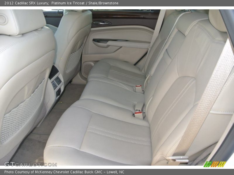 Platinum Ice Tricoat / Shale/Brownstone 2012 Cadillac SRX Luxury