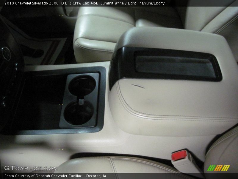 Summit White / Light Titanium/Ebony 2010 Chevrolet Silverado 2500HD LTZ Crew Cab 4x4