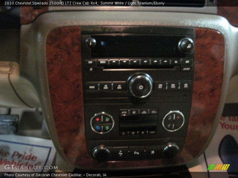Summit White / Light Titanium/Ebony 2010 Chevrolet Silverado 2500HD LTZ Crew Cab 4x4