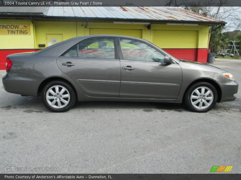 Phantom Gray Pearl / Stone 2004 Toyota Camry LE V6