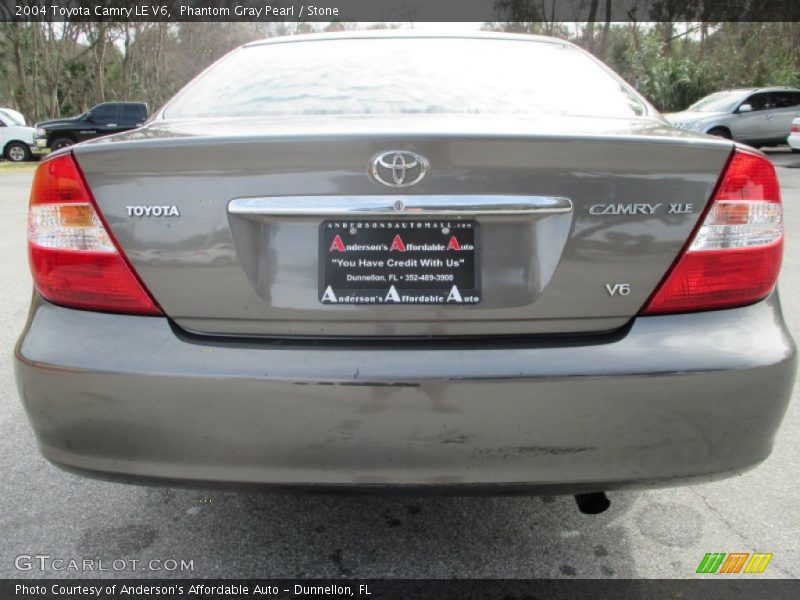Phantom Gray Pearl / Stone 2004 Toyota Camry LE V6