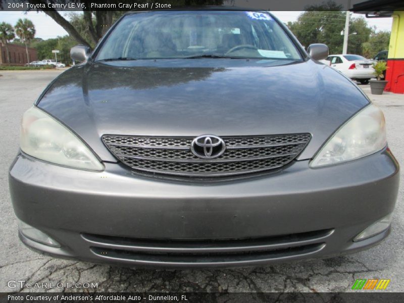 Phantom Gray Pearl / Stone 2004 Toyota Camry LE V6