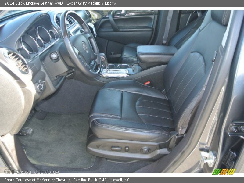 Cyber Gray Metallic / Ebony 2014 Buick Enclave Leather AWD