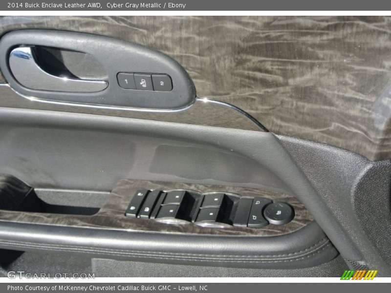 Cyber Gray Metallic / Ebony 2014 Buick Enclave Leather AWD