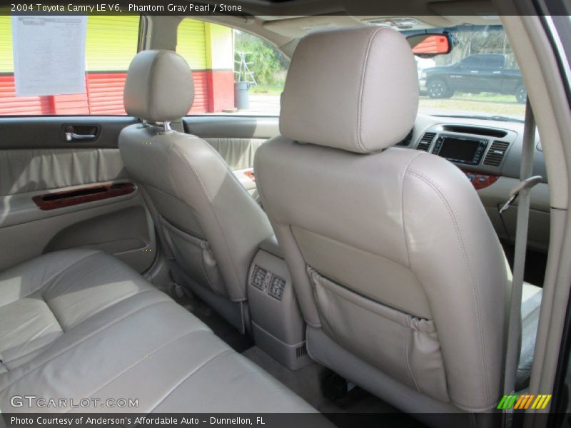 Phantom Gray Pearl / Stone 2004 Toyota Camry LE V6