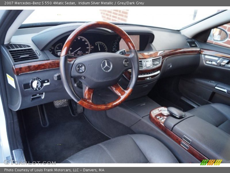 2007 S 550 4Matic Sedan Grey/Dark Grey Interior