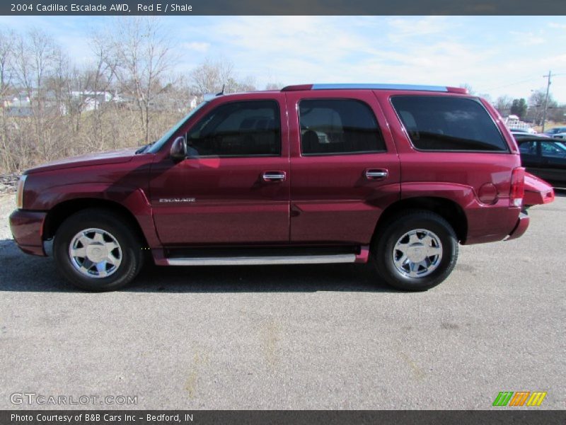 Red E / Shale 2004 Cadillac Escalade AWD