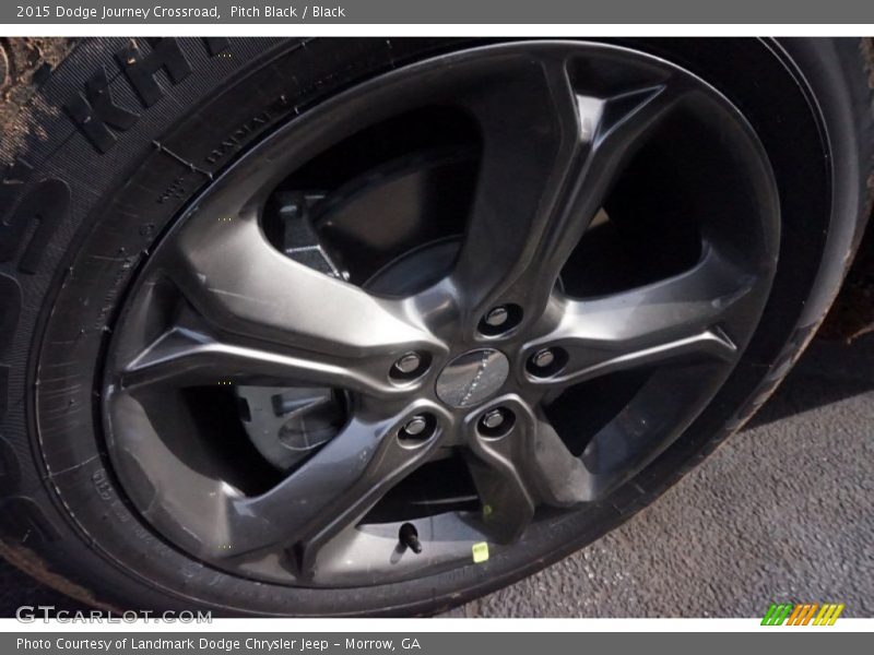 Pitch Black / Black 2015 Dodge Journey Crossroad