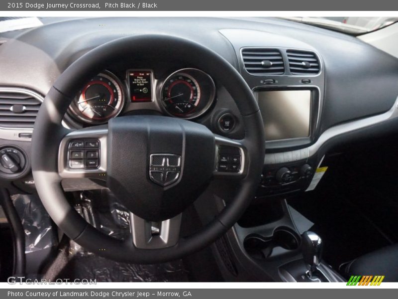 Pitch Black / Black 2015 Dodge Journey Crossroad