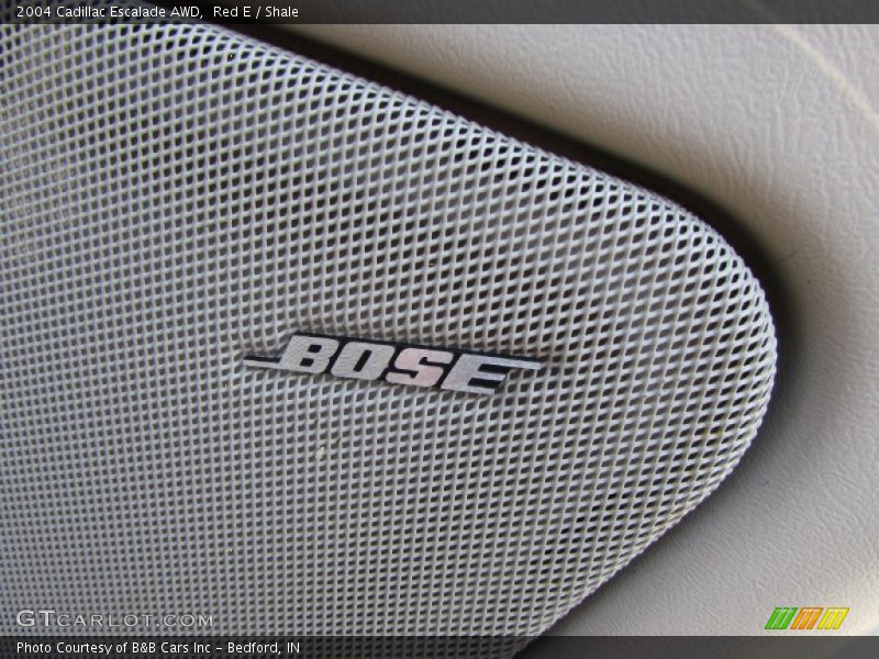 Red E / Shale 2004 Cadillac Escalade AWD