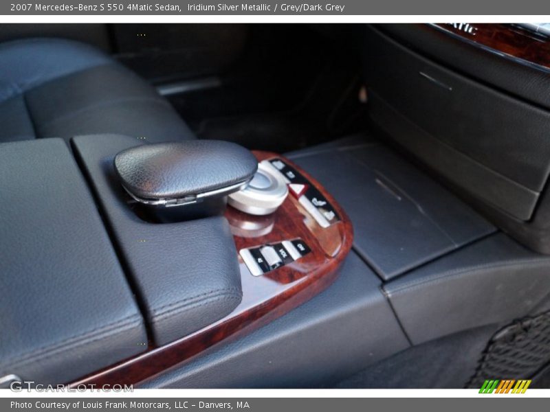 Iridium Silver Metallic / Grey/Dark Grey 2007 Mercedes-Benz S 550 4Matic Sedan