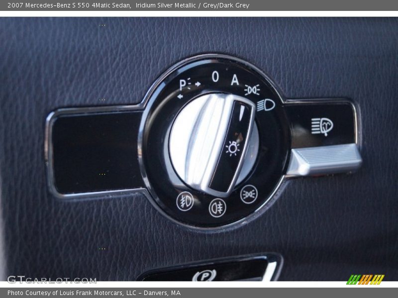 Iridium Silver Metallic / Grey/Dark Grey 2007 Mercedes-Benz S 550 4Matic Sedan