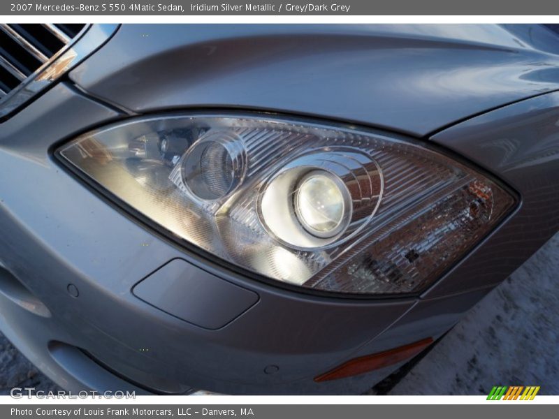 Iridium Silver Metallic / Grey/Dark Grey 2007 Mercedes-Benz S 550 4Matic Sedan