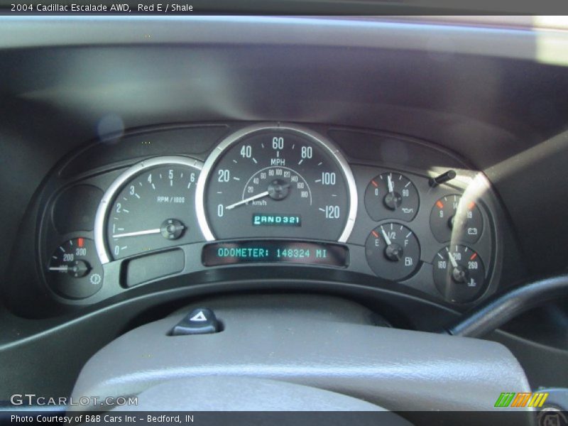 Red E / Shale 2004 Cadillac Escalade AWD