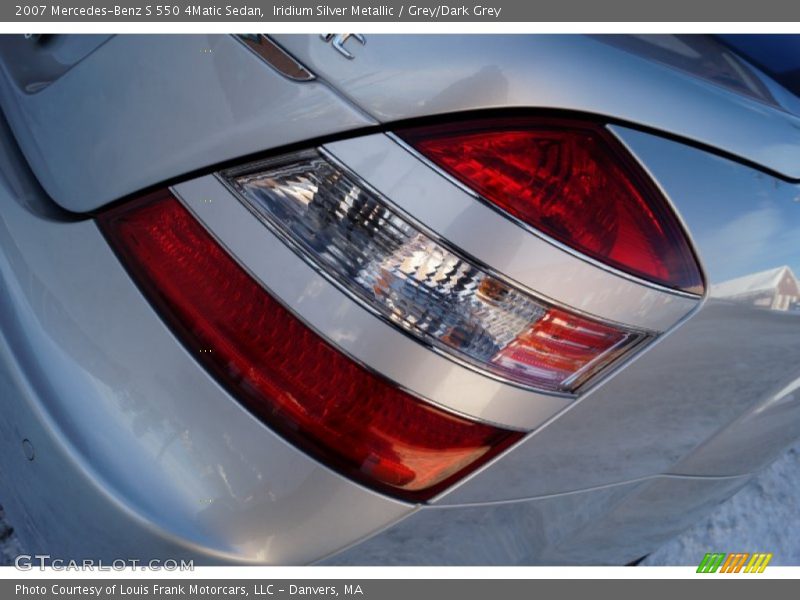 Iridium Silver Metallic / Grey/Dark Grey 2007 Mercedes-Benz S 550 4Matic Sedan
