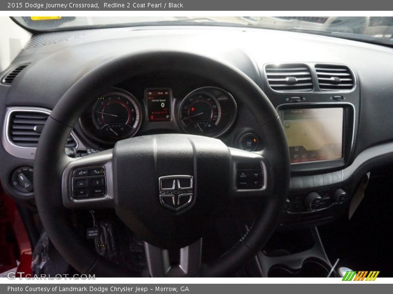 Redline 2 Coat Pearl / Black 2015 Dodge Journey Crossroad