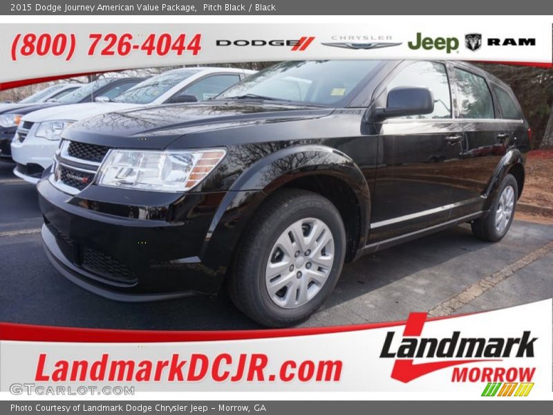 Pitch Black / Black 2015 Dodge Journey American Value Package