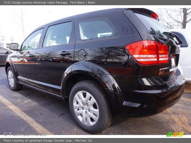 Pitch Black / Black 2015 Dodge Journey American Value Package