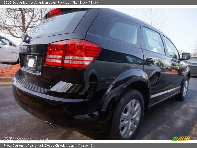Pitch Black / Black 2015 Dodge Journey American Value Package