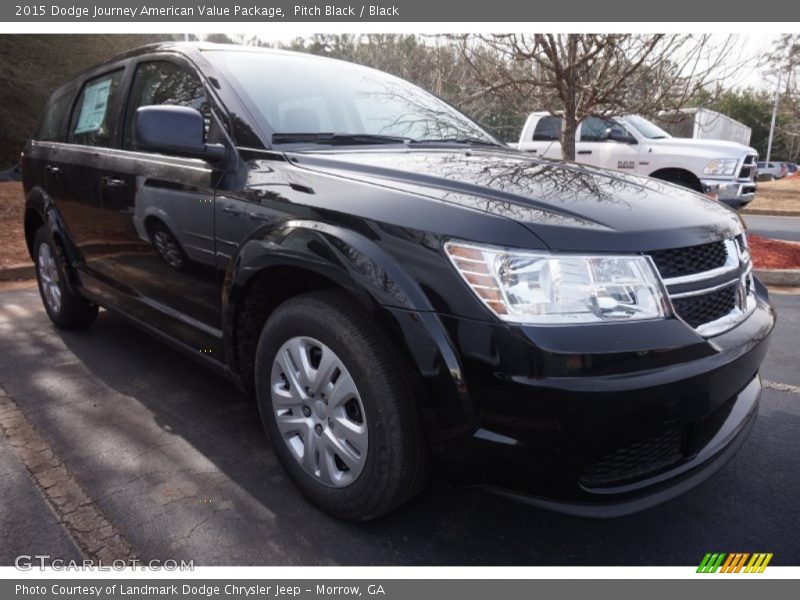 Pitch Black / Black 2015 Dodge Journey American Value Package