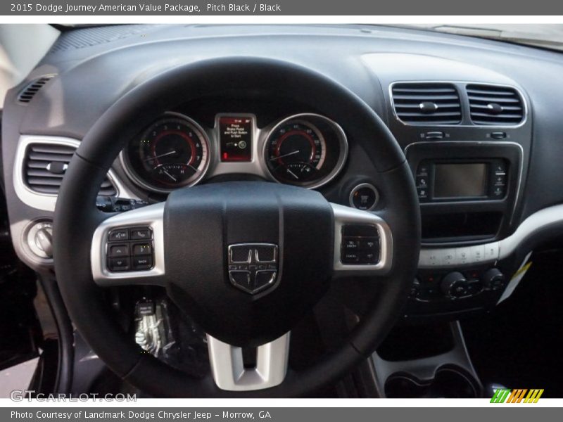 Pitch Black / Black 2015 Dodge Journey American Value Package