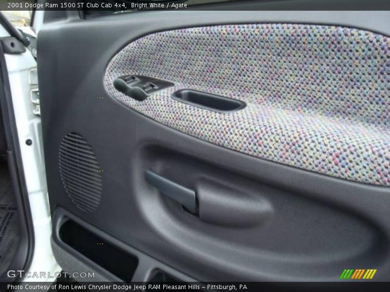 Bright White / Agate 2001 Dodge Ram 1500 ST Club Cab 4x4