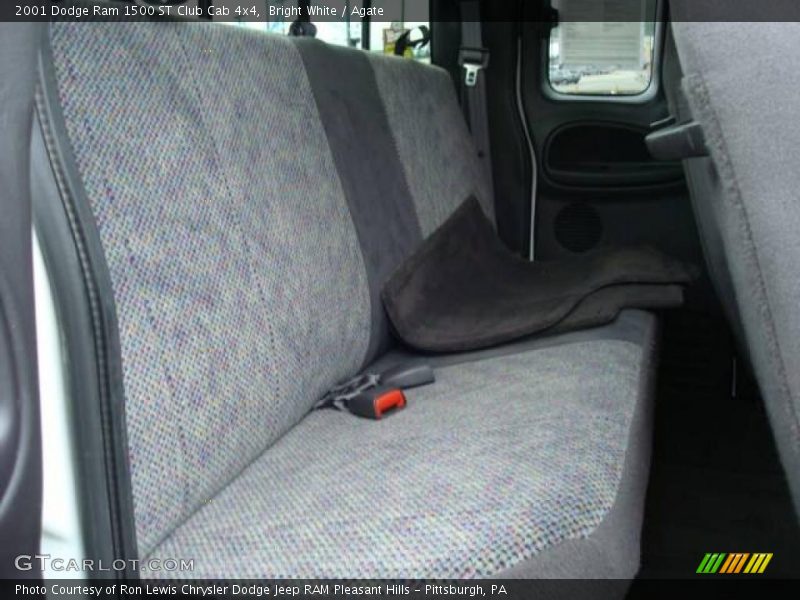 Bright White / Agate 2001 Dodge Ram 1500 ST Club Cab 4x4