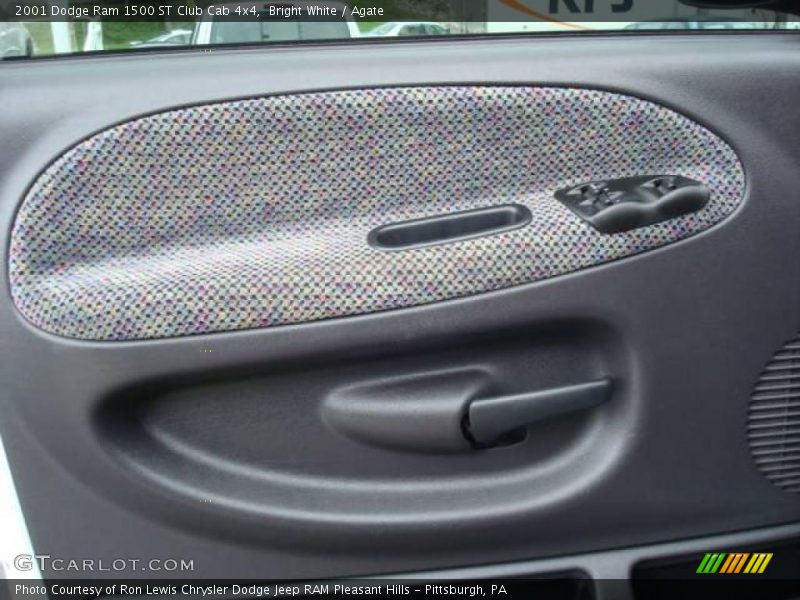 Bright White / Agate 2001 Dodge Ram 1500 ST Club Cab 4x4