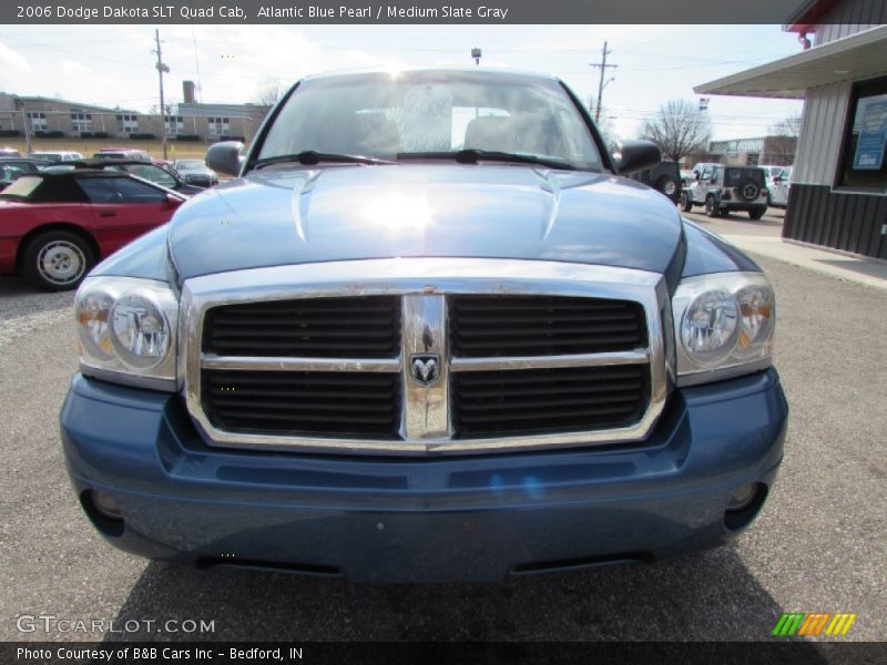 Atlantic Blue Pearl / Medium Slate Gray 2006 Dodge Dakota SLT Quad Cab