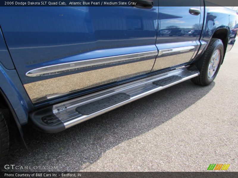 Atlantic Blue Pearl / Medium Slate Gray 2006 Dodge Dakota SLT Quad Cab