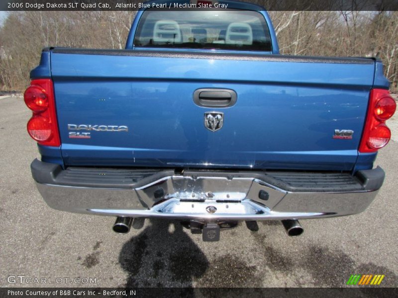 Atlantic Blue Pearl / Medium Slate Gray 2006 Dodge Dakota SLT Quad Cab
