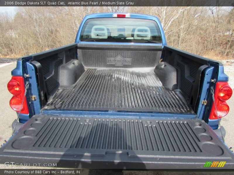 Atlantic Blue Pearl / Medium Slate Gray 2006 Dodge Dakota SLT Quad Cab