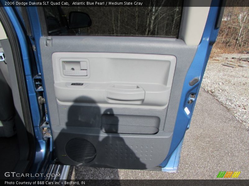 Atlantic Blue Pearl / Medium Slate Gray 2006 Dodge Dakota SLT Quad Cab