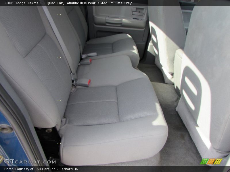 Atlantic Blue Pearl / Medium Slate Gray 2006 Dodge Dakota SLT Quad Cab