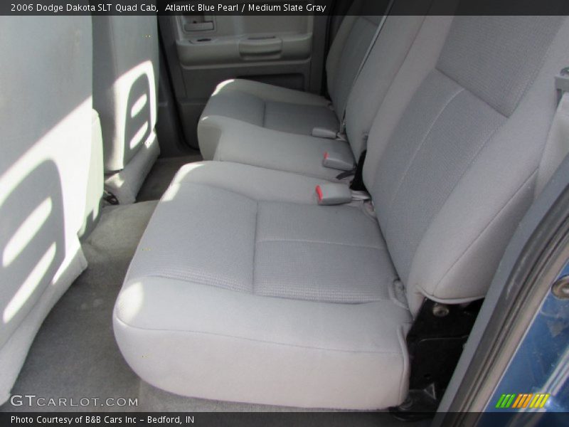 Atlantic Blue Pearl / Medium Slate Gray 2006 Dodge Dakota SLT Quad Cab