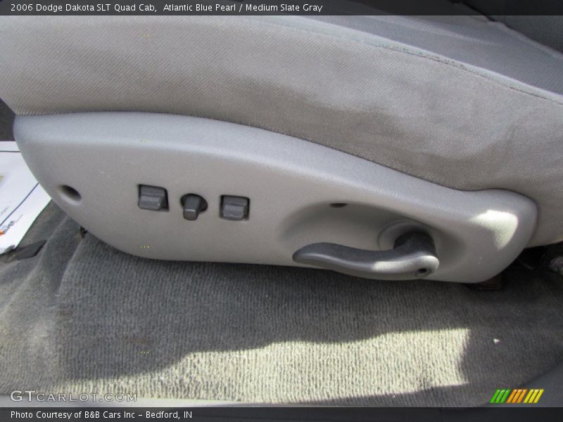 Atlantic Blue Pearl / Medium Slate Gray 2006 Dodge Dakota SLT Quad Cab