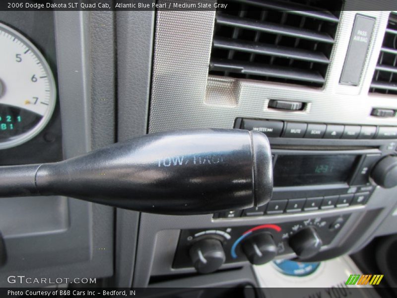 Atlantic Blue Pearl / Medium Slate Gray 2006 Dodge Dakota SLT Quad Cab