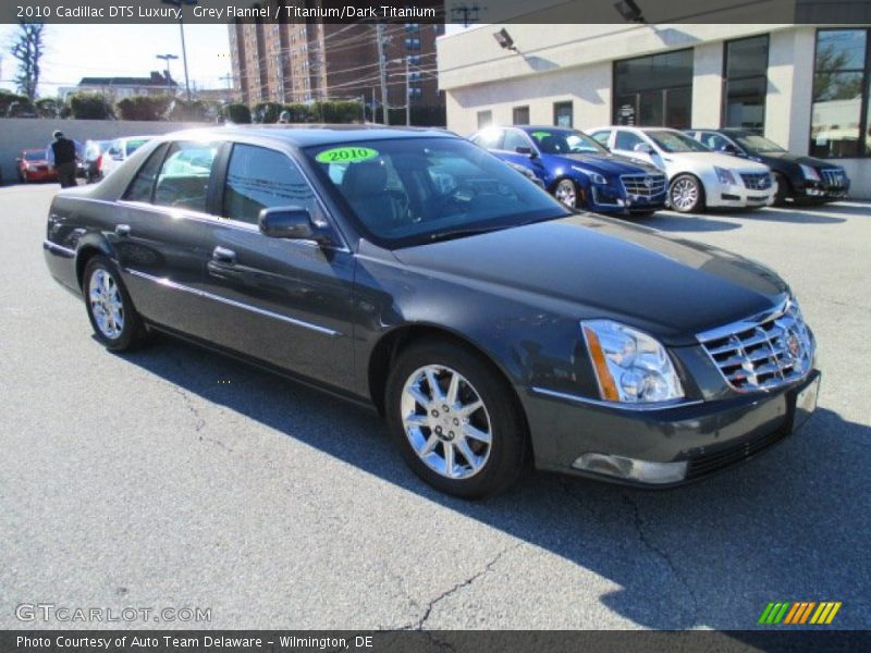 Grey Flannel / Titanium/Dark Titanium 2010 Cadillac DTS Luxury