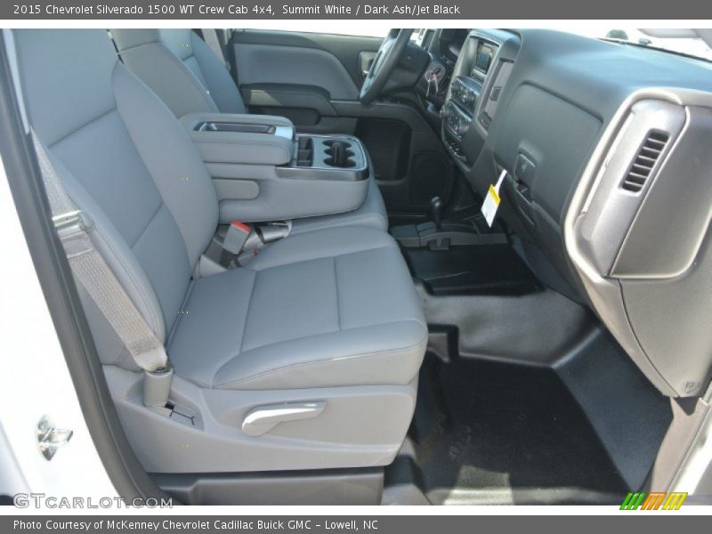 Summit White / Dark Ash/Jet Black 2015 Chevrolet Silverado 1500 WT Crew Cab 4x4