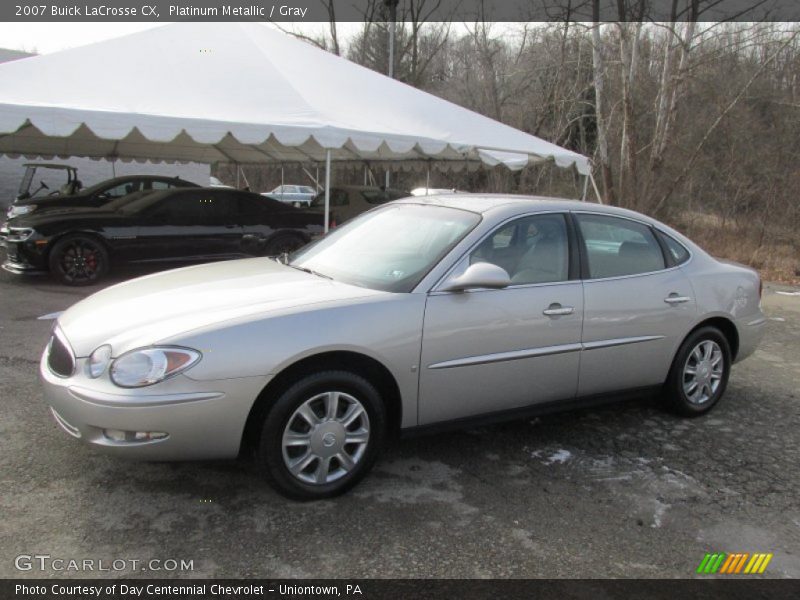 Platinum Metallic / Gray 2007 Buick LaCrosse CX