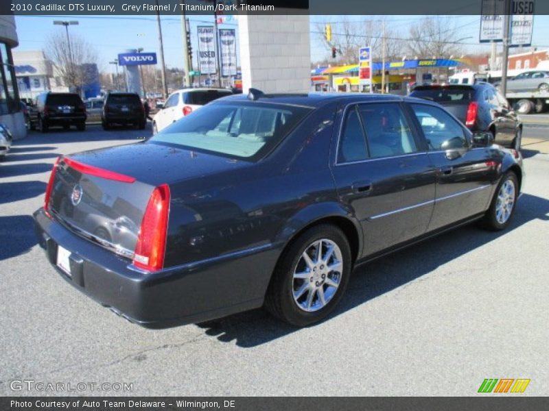 Grey Flannel / Titanium/Dark Titanium 2010 Cadillac DTS Luxury