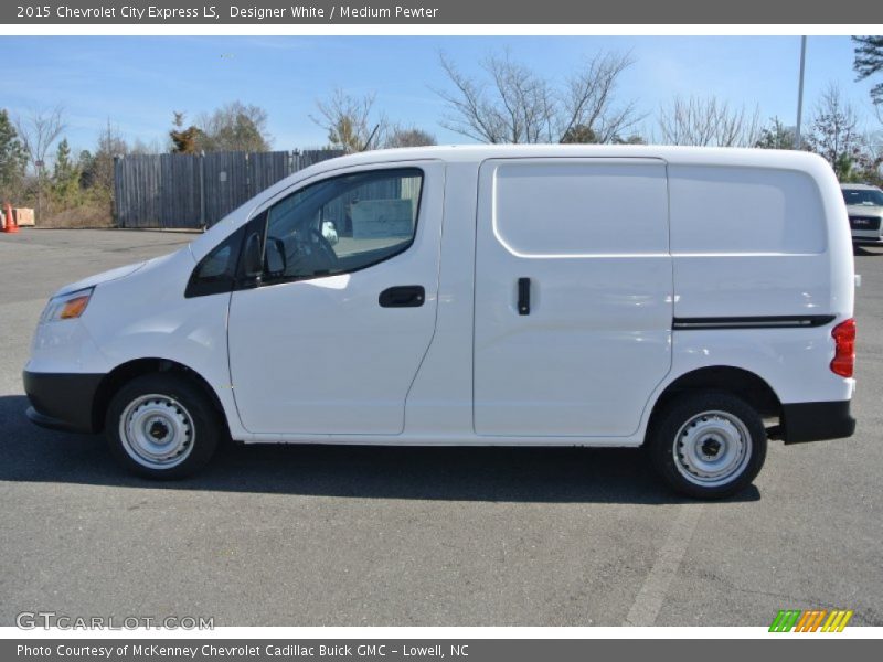 Designer White / Medium Pewter 2015 Chevrolet City Express LS