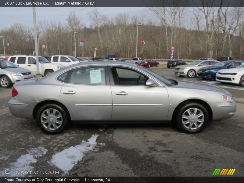 Platinum Metallic / Gray 2007 Buick LaCrosse CX