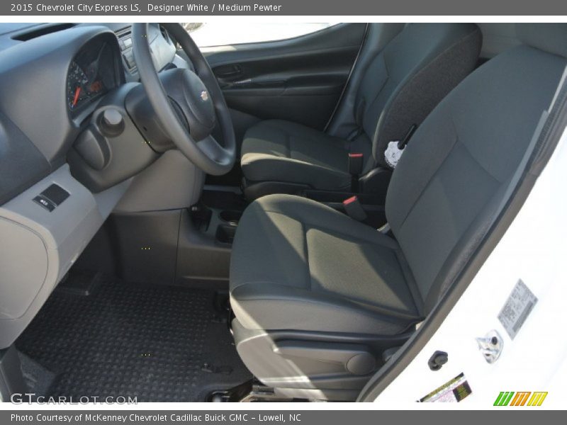 Designer White / Medium Pewter 2015 Chevrolet City Express LS